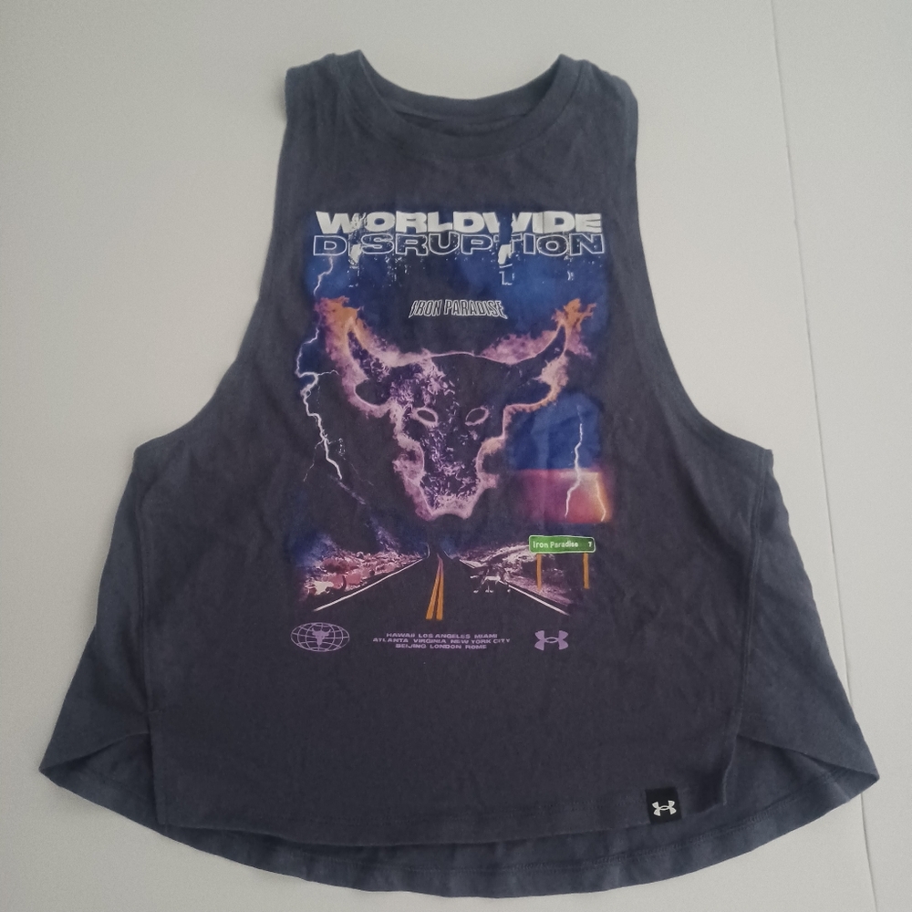 Under Armour Athletic Racer Back Tank Top Sz XS